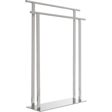 Primaster Handtuchständer Verona II 2-armig Handtuchstange Bad Handtuch (1/3)