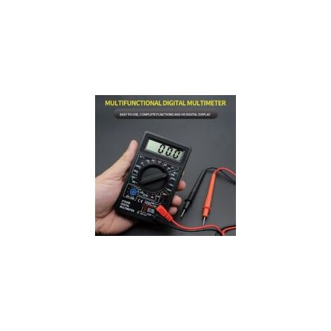 Crezuo DT830B Digitalmultimeter, Mini-Universal-tragbares elektrisches Messgerät