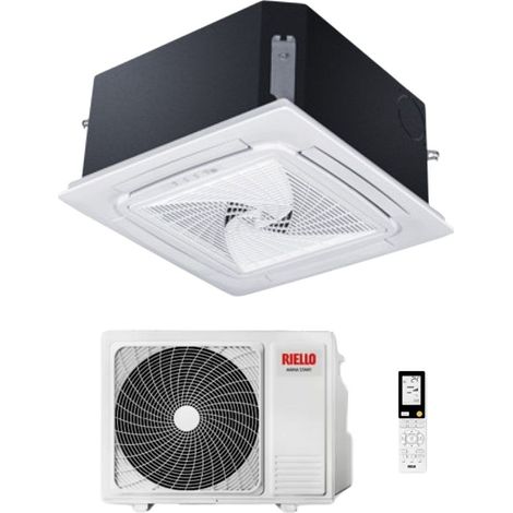 Riello Climatizzatore Monosplit CASSETTA AARIA MONO PLUS I-AMK 60X60 18000 btu AMK 50 P Inverter R32 Classe A++