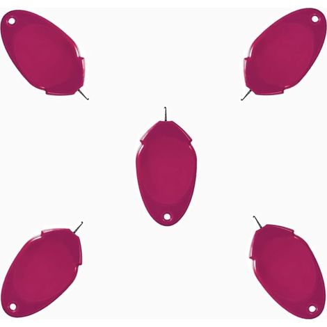 Enfile-aiguilles en plastique (lot de 5), outil d'enfilage pour couture à la main, enfile-aiguilles pour couture à la main. (1/4)