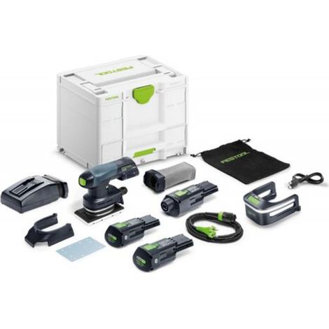 Festool Akku-Rutscher RTSC 400 3,0 I-Set, 2x 3,0 Ah und Ladegerät im Systainer (1/4)