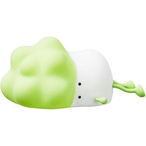 Filiyano – lampe de chevet en – Veilleuse pour enfants, lampe de chevet en silicone verte avec trois niveaux d'intensité lumineuse, idéale pour la (1/5)