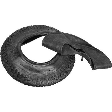 Pneu de brouette + chambre à air 4.00-8 2PR