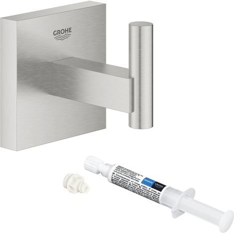 Las ventajas de Grohe Start Cube Supersteel Murale Harame &43 Grohe QuickGlue A1 para acceder con una fijación resistente a la platina y sólido FIJAS HIDDENES Grohe a largo plazo Shine Las (1/3)