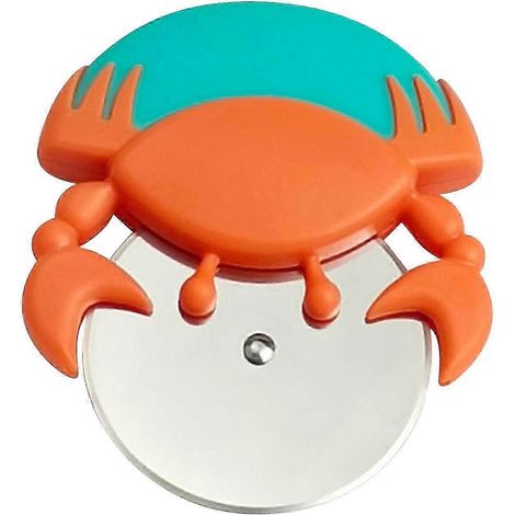 Machine à pizza 2025, roulette à pizza au crabe, machine à découper les aliments, roulette à pizza pour gâteaux, crêpes et autres gâteaux (1/5)