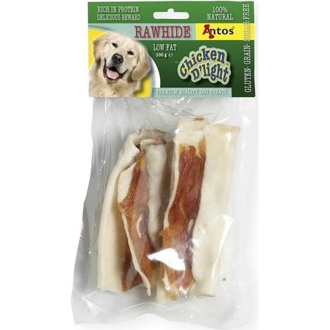 Snack para Perros Chicken D'Light Rawhide - 100g  Oferta exclusiva (1/5)