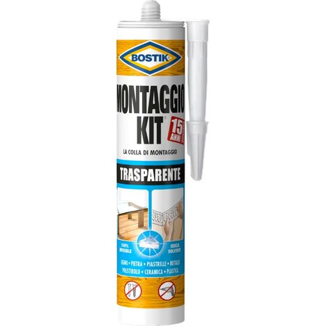 Colla "Montaggio Kit" adesivo di montaggio trasparente per fissaggio (1/2)