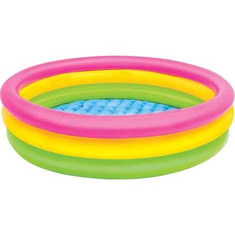 Piscina infantil hinchable 3 colores 114 x 25 cm INTEX 57412 (1/3)
