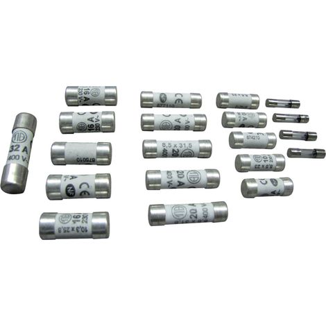 Assortiment de 20 fusibles céramique- Tibelec (1/2)