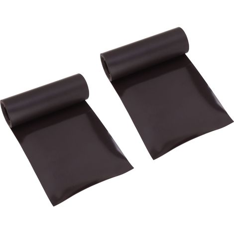 Lot de 2 chapeaux de cheminée magnétiques, coupe-vent, préviennent les déperditions de chaleur, améliorent l'efficacité, dimensions : 101,6 x 15,24 cm / 40 x 6 pouces (1/5)