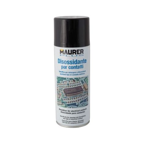 DISOSSIDANTE PER CONTATTI ELETTRICI MAURER SPRAY ML 400 (28255)