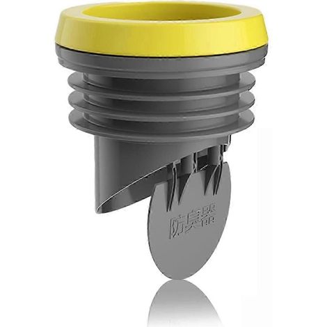 Joints de cuvette de toilette en cire avec clapet anti-retour - Joint épais compatible avec les canalisations de 8 à 10 cm (3,2 à 4 pouces) - Installation facile - Bonne qualité (1/5)