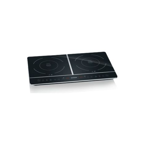 Severin DK 1031 piano cottura Nero Superficie piana Piano cottura a induzione 2 Fornelli