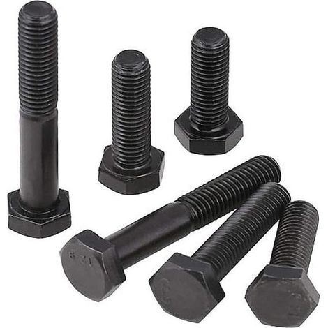 Caja surtida - Tornillos - 20 tornillos hexagonales internos, de alta resistencia, color negro, clase 12.9, M6×40mm (1/2)