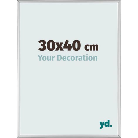 yd. - Cadre photo 36x48 - Argent Mat - Aluminium - Kent