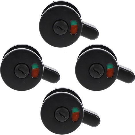 4 Pieces Installation Indicator Occupied Restroom Rotating Offices