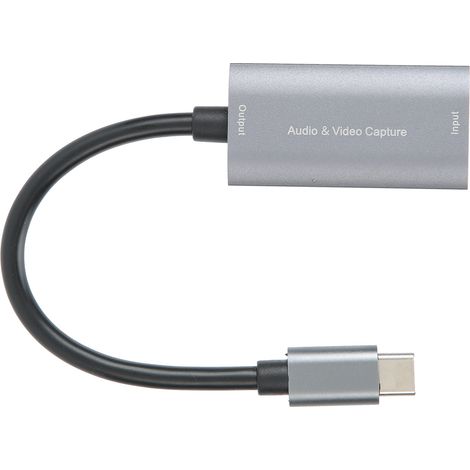 Carte de Capture HDMI vers USB-C 4K 60FPS pour Streaming et Enregistrement Jeu Compatible PC/Mac Sans Pilote (1/5)