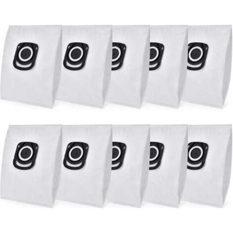 Lot de 10 sacs d'aspirateur pour Rowenta Hygiene + ZR200520 ZR200720 – 5 couches de tissu non tissé – Excellente filtration poussière et pollen - RO39xx (1/4)