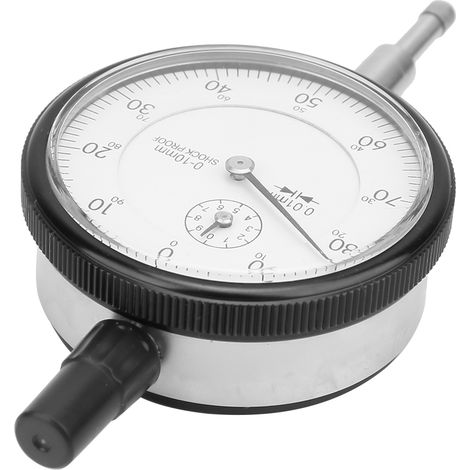 Précision de 0,01 mm, plage de mesure de 0 à 10 mm, comparateur à cadran antichoc, outil de mesure (1/5)