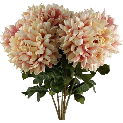 Pack of 6 x 75cm Extra Large Reflex Chrysanthemum - Pink (1/5)