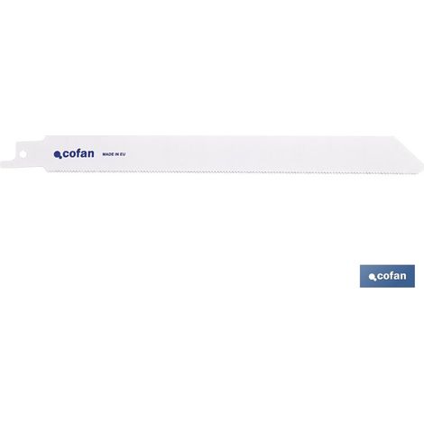 Lame de scie alternative bimétallique 180 x 18 mm, lot de 5, pour une coupe précise des métaux fins. (1/4)