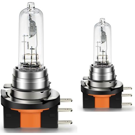 2pcs H15 3200K Halogen light Fog Light Bulb 15W/55W 12V  PGJ23t1 64176 H15 DRL Bulbs High / Low Beam Compatible High Beam / Day Time HeadLamp Lights Fog Light (Clear glass) (1/5)