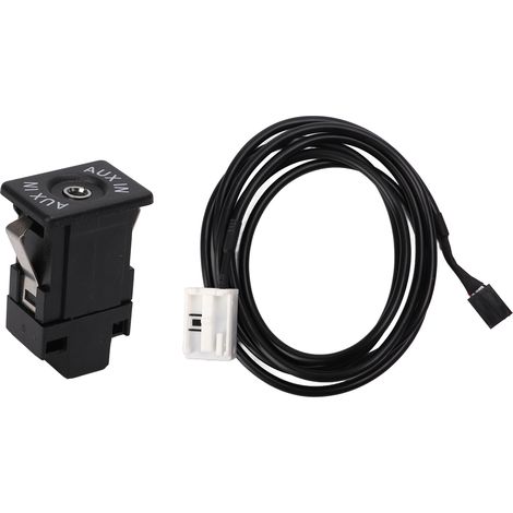 Câble AUX Voiture Adaptateur Audio Prise en Charge Rapide Haute Résistance Remplacement pour Spuerb 2008-2011 (1/5)