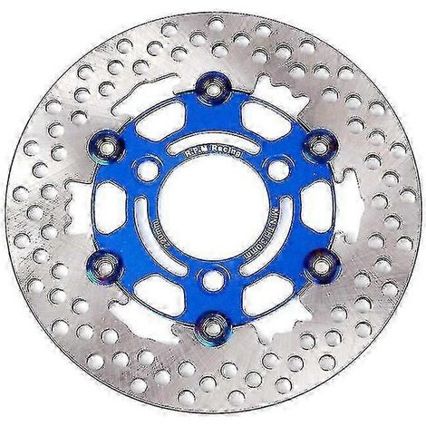 Disque de frein universel CNC pour moto 220 x 57 mm, compatible avec les motos Honda et Yamaha (modification possible avec les disques 220 x 70 mm). (1/5)