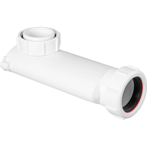 McAlpine WV-1 Bath Space-saver. 1.5" BSP female inlet nut x 1.5" universal compression outlet (1/4)