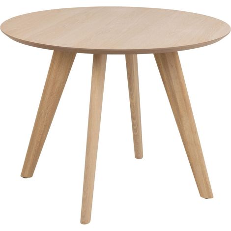 Mesa Norsica 689 , 75x0x0cm, Madera, Chapa de madera natural