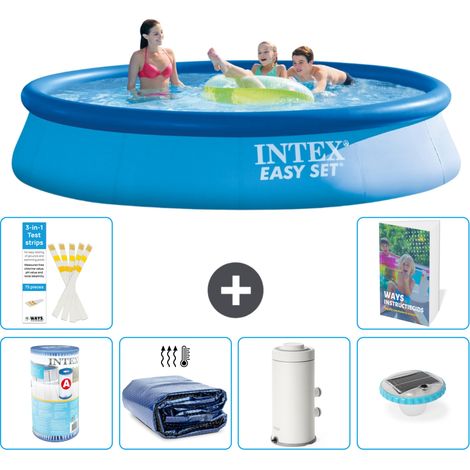 Intex Piscina Easy Set Rotonda - 396x84 cm - 7-pezzi  S101