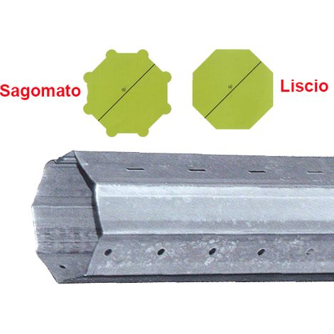 RULLO OTTAGONALE LISCIO   MT.3 A.109030L (1/4)