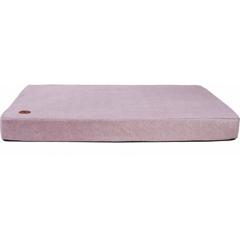 Matelas orthopédique Hector rose M - 70 x 60 x 8 cm (1/5)