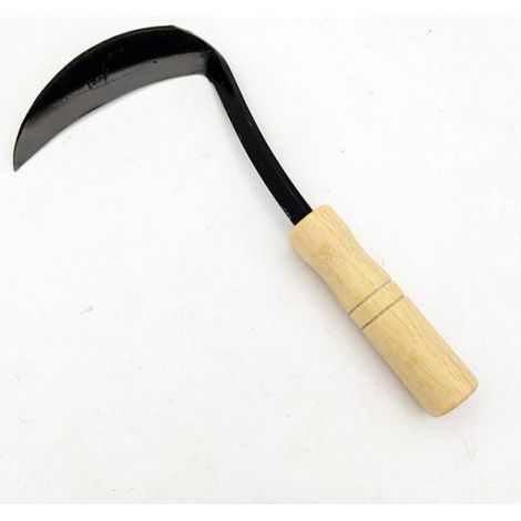 1 Outil de jardinage à main, désherbage, conception ergonomique, houe, portable, pour entretien de jardin (1/4)