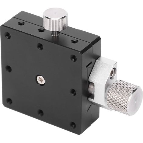 Module industriel XFES40 de la plateforme de déplacement FineTune de l'axe X à réglage manuel de la table coulissante (1/5)