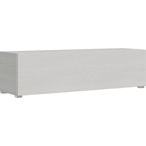 Mobile con Anta a Ribalta 153,6x40x39,6 cm con piedini Bianco Frassino