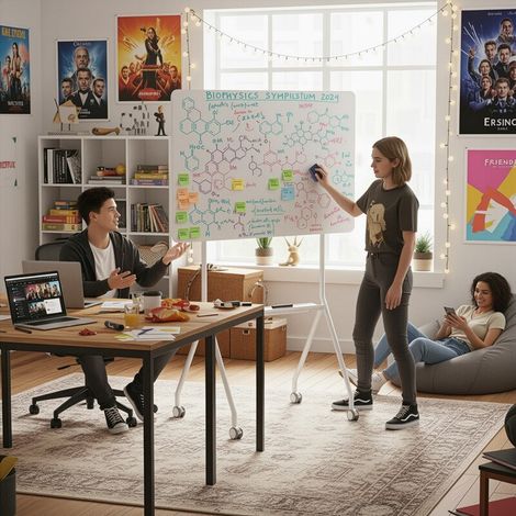 Pizarra móvil de borrado en seco Ergo Office, orientación horizontal, blanca, de una cara, con estante, dimensiones de la pizarr (1/5)