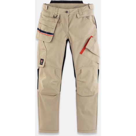Pantaloni da lavoro high-tech WOMEN PARADE BOMBAY Sabbia 44 (1/3)