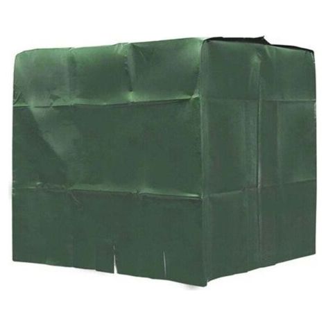 Housse De Protection Ibc 600 Litres Tissu Oxford 210d Antipoussière Imperméable 120x80x100cm Vert