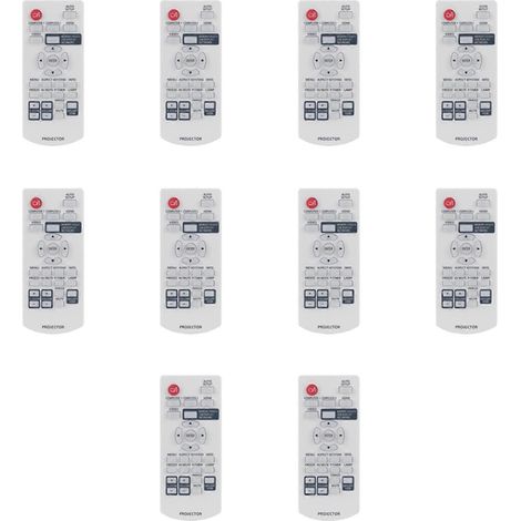 10 unités N2QAYA000116 compatibles avec les projecteurs LCD Panasonic PT-LB382, PT-LB332, PT-LW312, PT-LW362 et PT-LB412 (1/5)