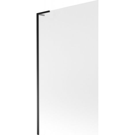 Paroi de bain Mexen Next L 1 volet 100 x 150 cm, givre, noir - 895-100-000-03-30-70 (1/5)