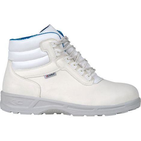 Scarpe alte da lavoro Cofra Lab White S2 SRC - 45 - Bianco