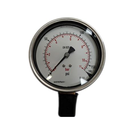 Manomètre RS PRO à 160psi, raccord G 3/8, Ø cadran 100mm ( Prix pour 1 )