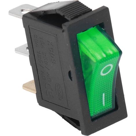 Kit de interruptor basculante ABS de 3 pines, 2 posiciones, 125/250V, para MachineGreen (1/4)