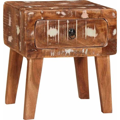 Tables d'appoint,Table basse,Table de Salon Multicolore bois de récupération massif CFW77035 (1/5)