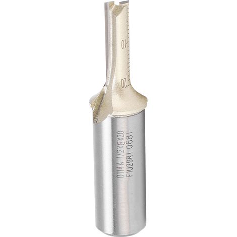 Fräser 3-schneidiger Schaftfräser aus Hartmetall, Werkzeugmaschinenzubehör AK47-1/2x6 (1/5)