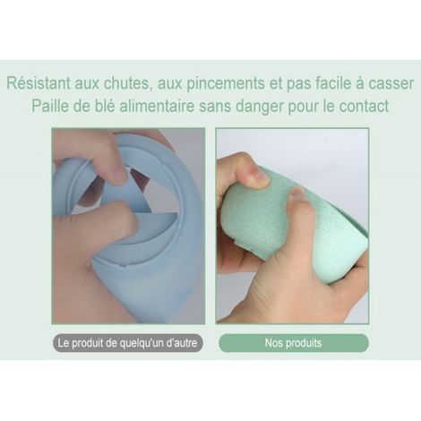 Lunch Box,Bento Box avec Compartiments,Bote à Déjeuner en Plastique pour Enfant Adulte,Bote à Repas avec Compartiments (1/5)