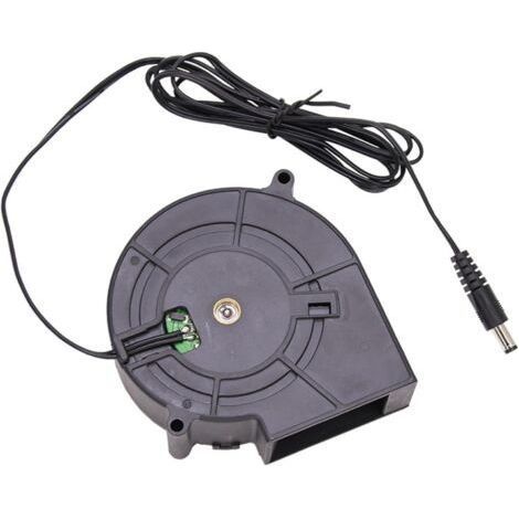 Ventilateur turbos compact 12 V 2,94 A avec design centrifuge pour systèmes de ventilation à allumage rapide en plein air, outil de travail des métaux, ventilateur centrifuge haute vitesse (1/5)