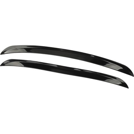 Jantes Auto Garniture de Passage de Roue Noir Brillant Bande Protectrice Moulure de Bordure Universelle pour Voitures 41,5cm (1/5)