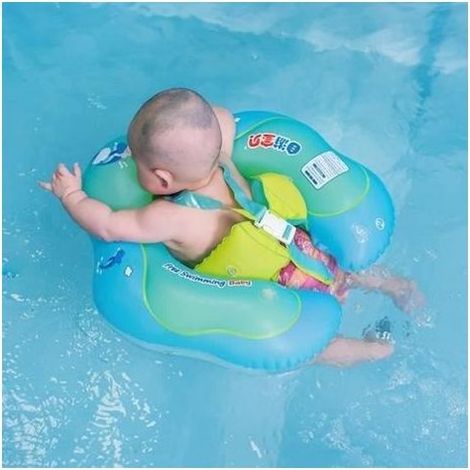 (Bleu)Bouée Bébé Flotteur Gonflable pour piscines - CHANGM - Bleu - A partir de 3 mois - PVC - Extérieur (1/4)